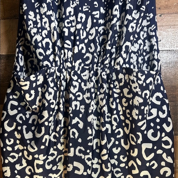 Joe Fresh Navy and White Patterned Mini Dress - Picture 3 of 3
